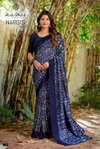 Nargis Vol 06 By Kashvi Black Vichitra Printed Saree Bulk Orders In India